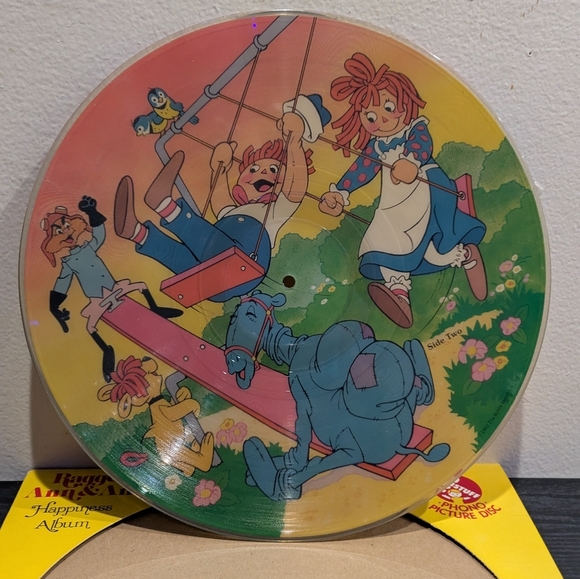 Raggedy Ann & Andy Happiness Album Picture Disc Vinyl Record - Picture 9 of 9